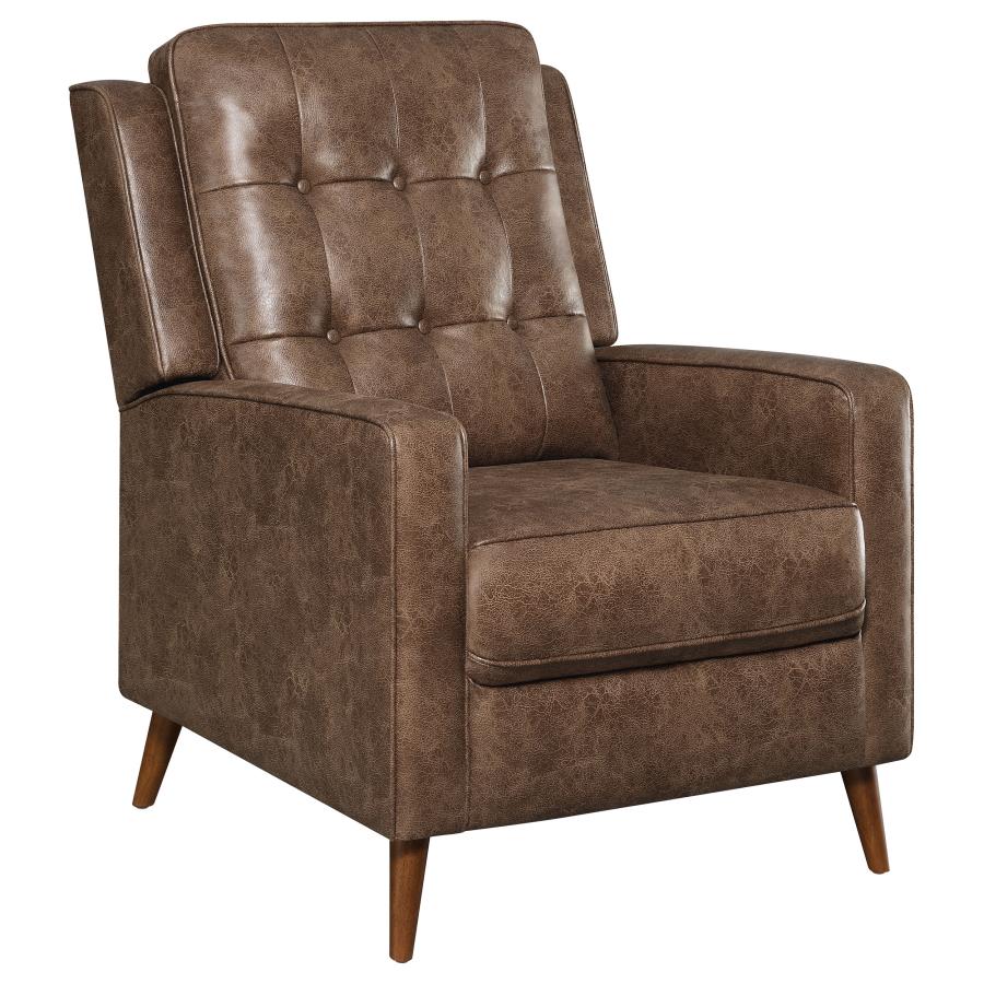 Davidson Brown Push Back Recliner