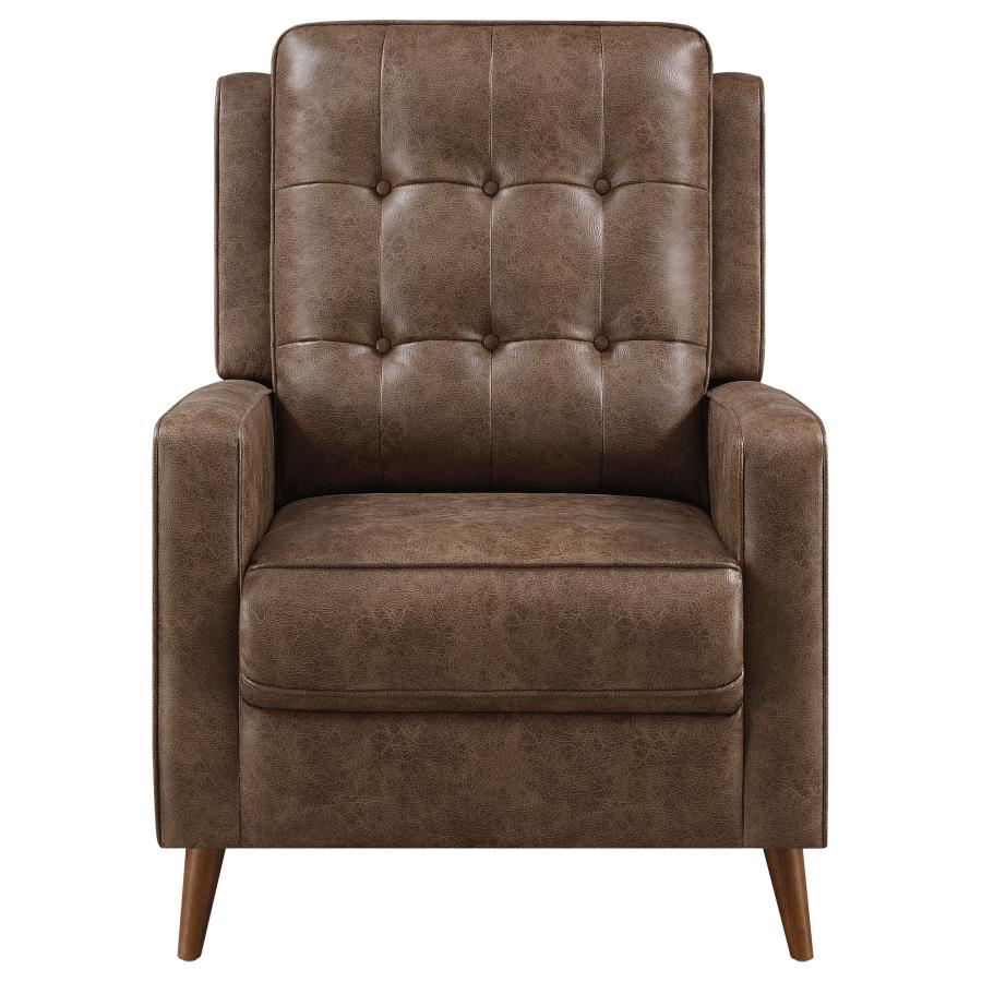 Davidson Brown Push Back Recliner