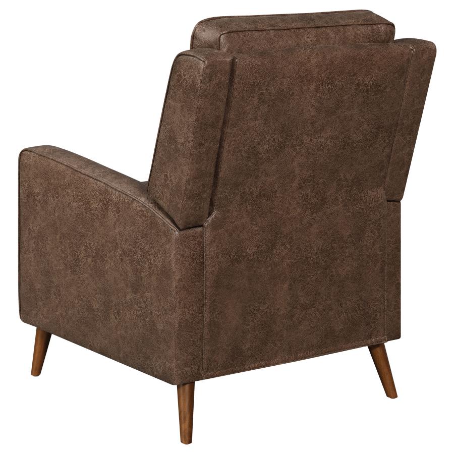 Davidson Brown Push Back Recliner