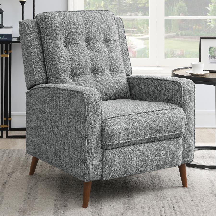 Davidson Grey Push Back Recliner