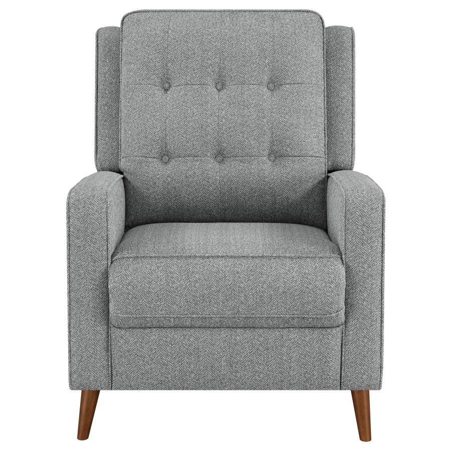 Davidson Grey Push Back Recliner