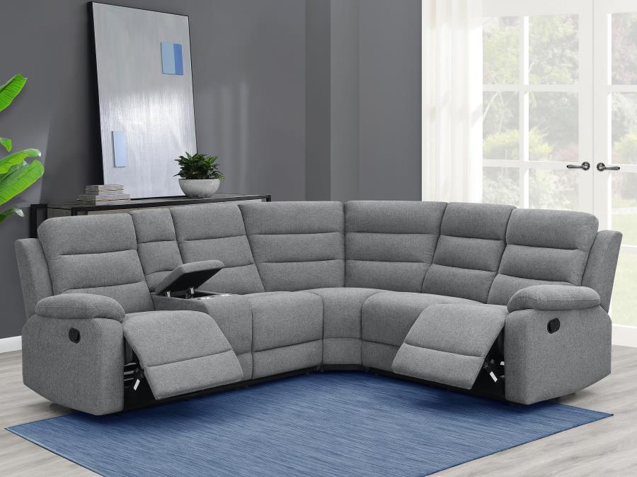 David Grey 3 Pc Motion Sectional