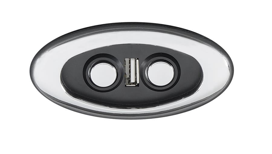 Flamenco Grey Power Sofa