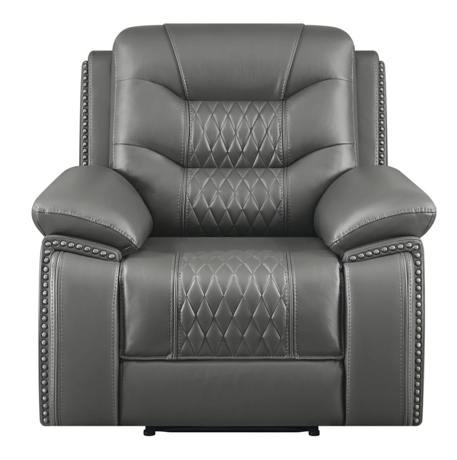 Flamenco Grey Power Recliner