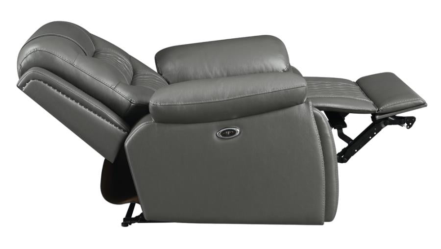 Flamenco Grey Power Recliner