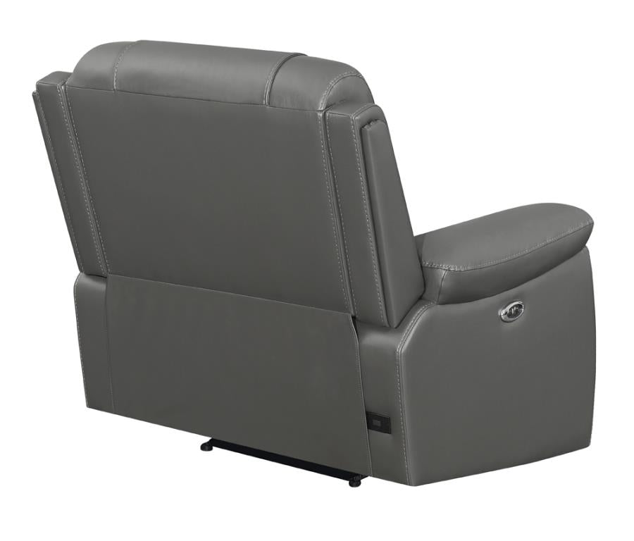 Flamenco Grey Power Recliner