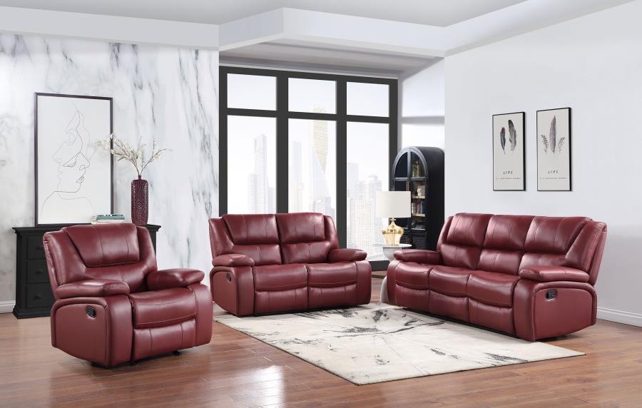 Camila Red Motion Sofa