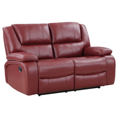 Camila Red Motion Loveseat