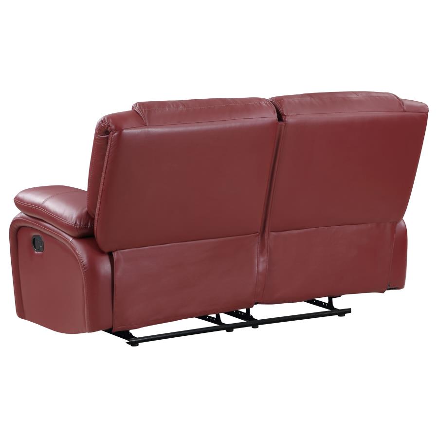Camila Red Motion Loveseat
