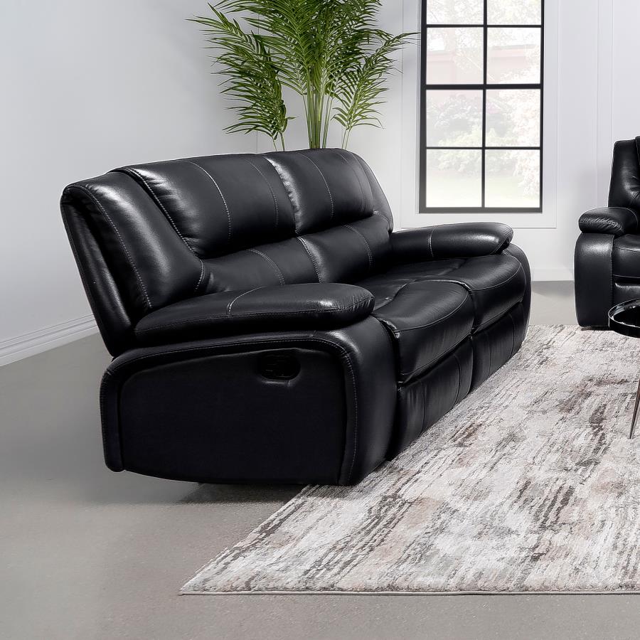 Black Motion Loveseat