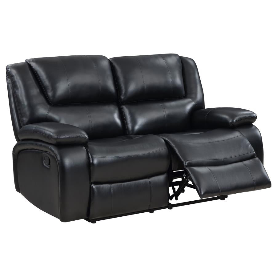 Black Motion Loveseat