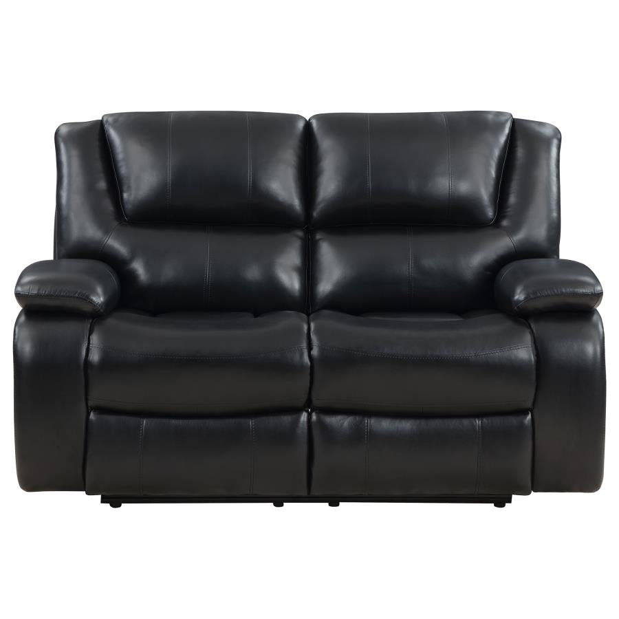 Black Motion Loveseat