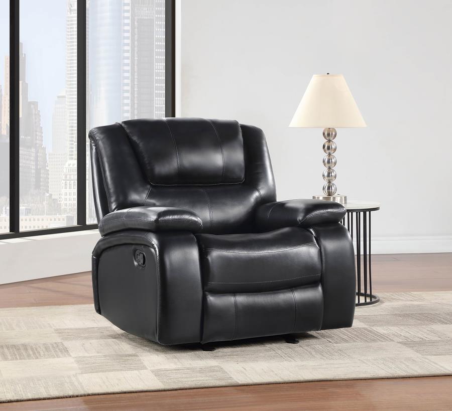 Black Glider Recliner