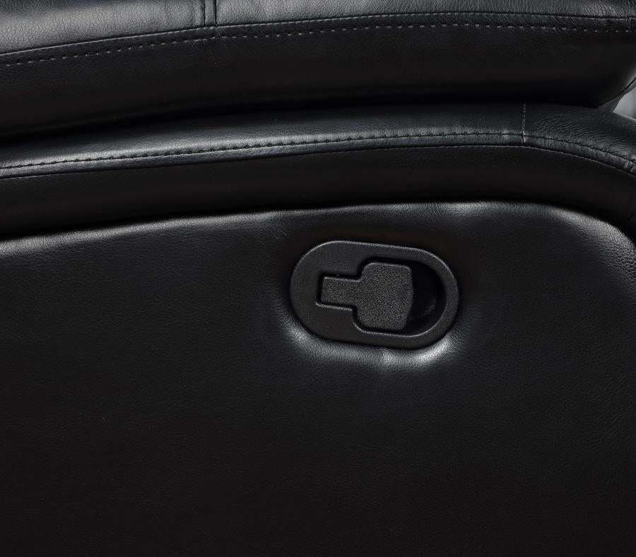 Black Glider Recliner