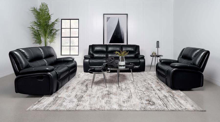 Black Glider Recliner