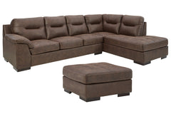 Maderla 2-Piece Sectional with Ottoman - PKG010996