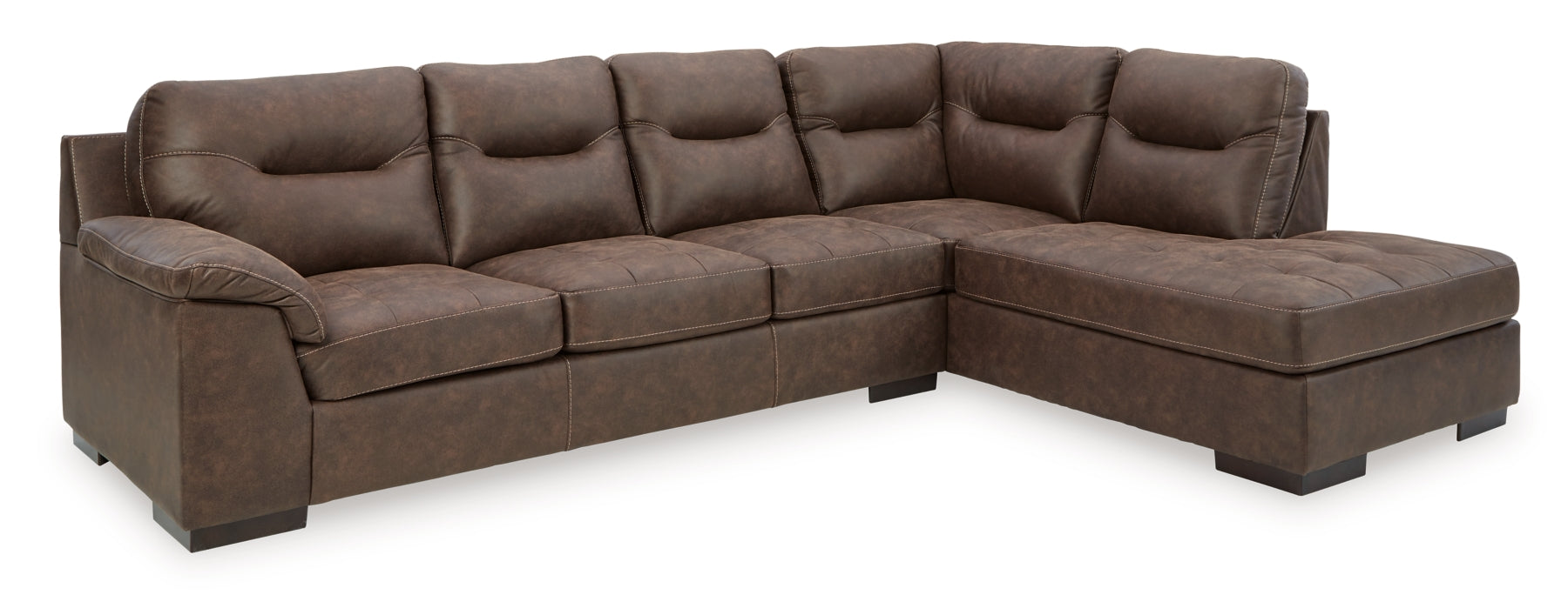 Maderla 2-Piece Sectional with Ottoman - PKG010996