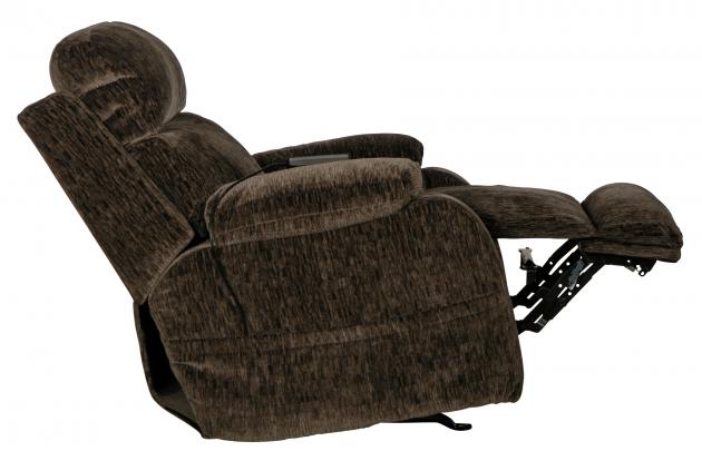 Refresher Power Headrest Power Rocker Recliner w/CR3 Heat/Msg/Lumbar