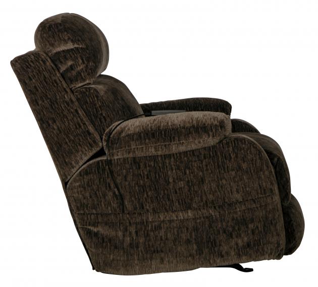 Refresher Power Headrest Power Rocker Recliner w/CR3 Heat/Msg/Lumbar