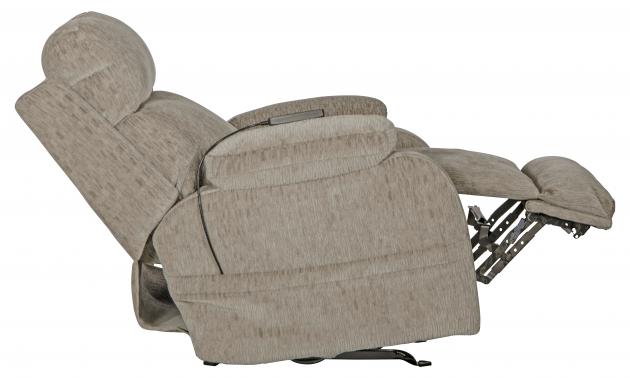 Refresher Power Headrest Power Rocker Recliner w/CR3 Heat/Msg/Lumbar