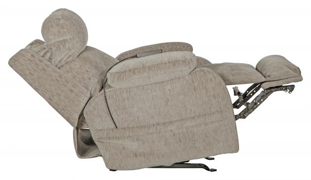 Refresher Power Headrest Power Rocker Recliner w/CR3 Heat/Msg/Lumbar