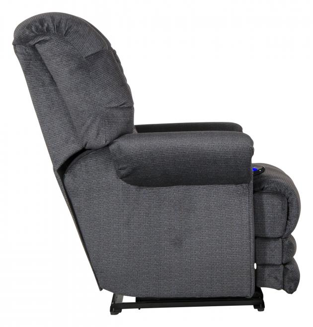 Malone Power "Lay Flat" Recliner w/Ext Otto 3