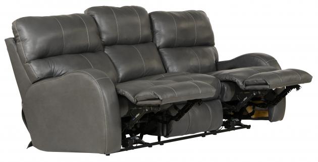 Angelo Power Headrest Power LayFlat Reclining Sofa 2