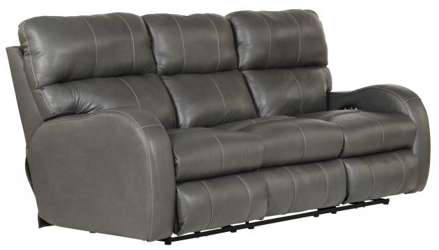Angelo Power Headrest Power LayFlat Reclining Sofa 2