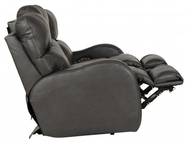 Angelo Power Headrest Power LayFlat Reclining Loveseat