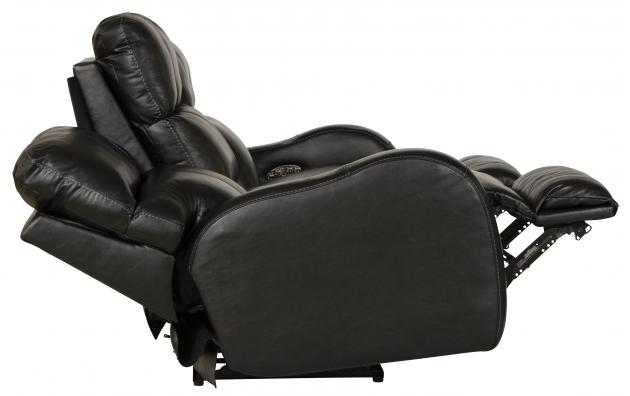 Angelo Power Headrest Power LayFlat Reclining Loveseat
