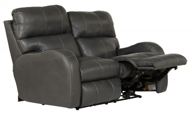 Angelo Power Headrest Power LayFlat Reclining Loveseat
