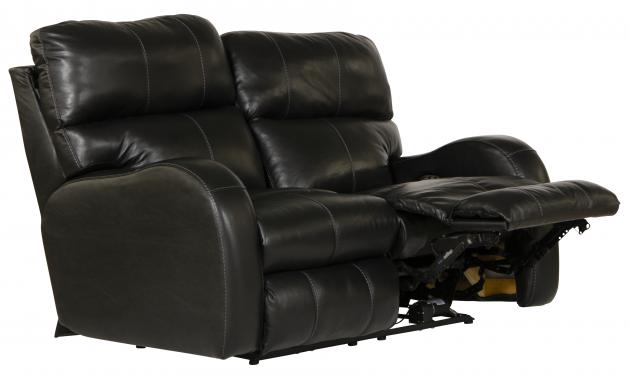 Angelo Power Headrest Power LayFlat Reclining Loveseat