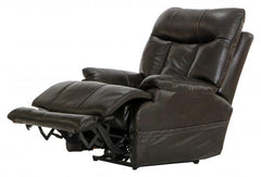 Naples Pwr Headrest w/Lumbar Pwr Lay Flat Recliner w/Ext Ottoman