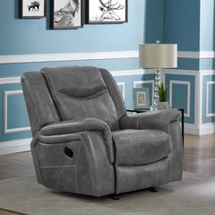 Conrad Grey Glider Recliner