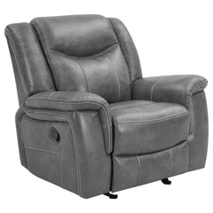 Conrad Grey Glider Recliner