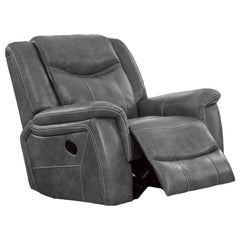 Conrad Grey Glider Recliner