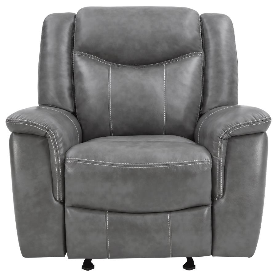 Conrad Grey Glider Recliner