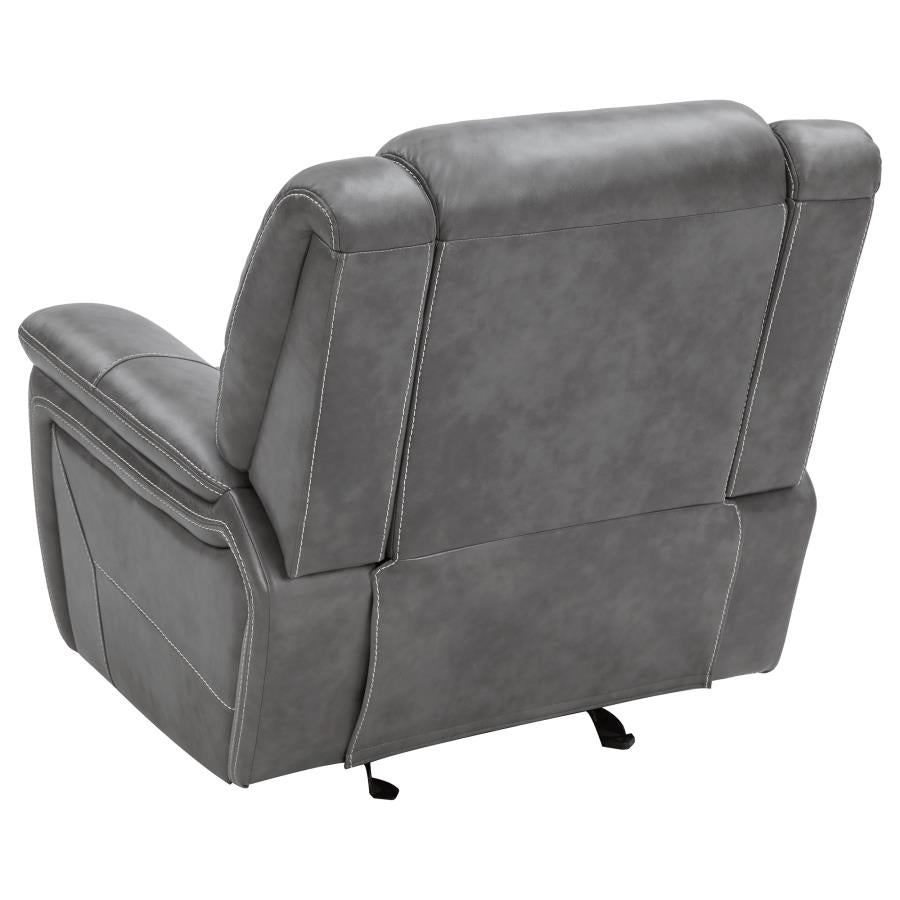 Conrad Grey Glider Recliner