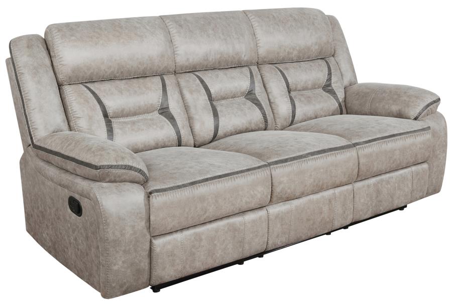 Greer Beige Motion Sofa