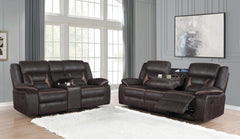 Greer Beige 2 Pc Motion Sofa Set
