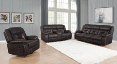 Greer Beige 3 Pc Motion Sofa Set
