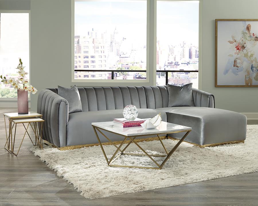 Meryl White Coffee Table