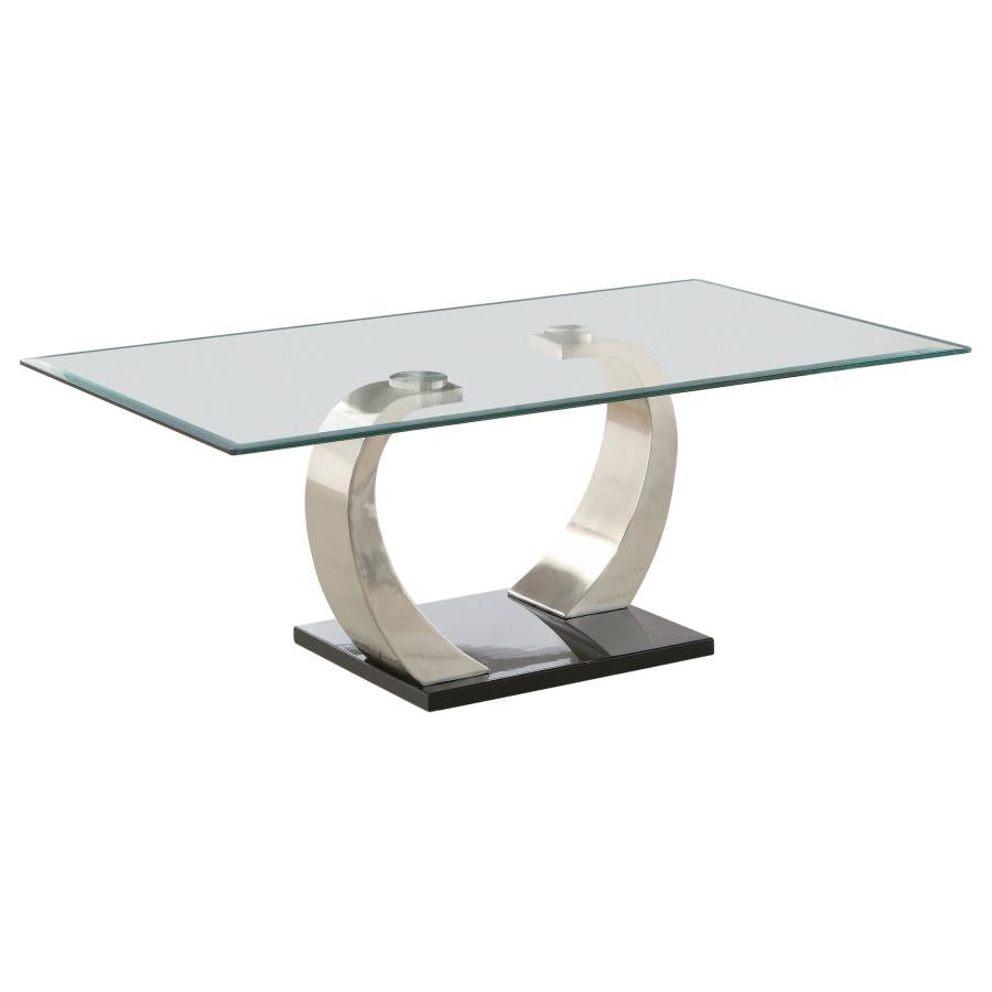 Pruitt Silver Coffee Table