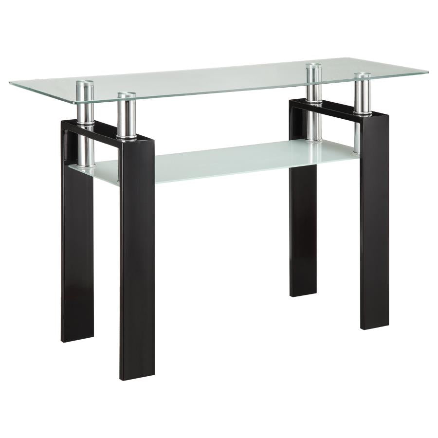 Dyer Black Sofa Table