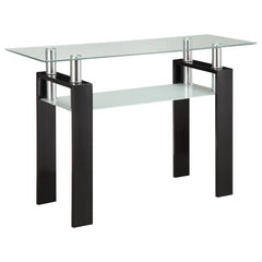 Dyer Black Sofa Table