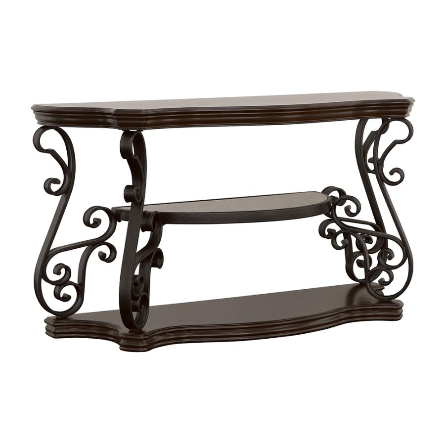 Laney Brown Sofa Table