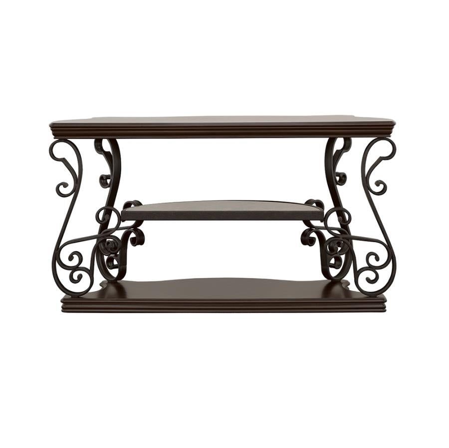 Laney Brown Sofa Table