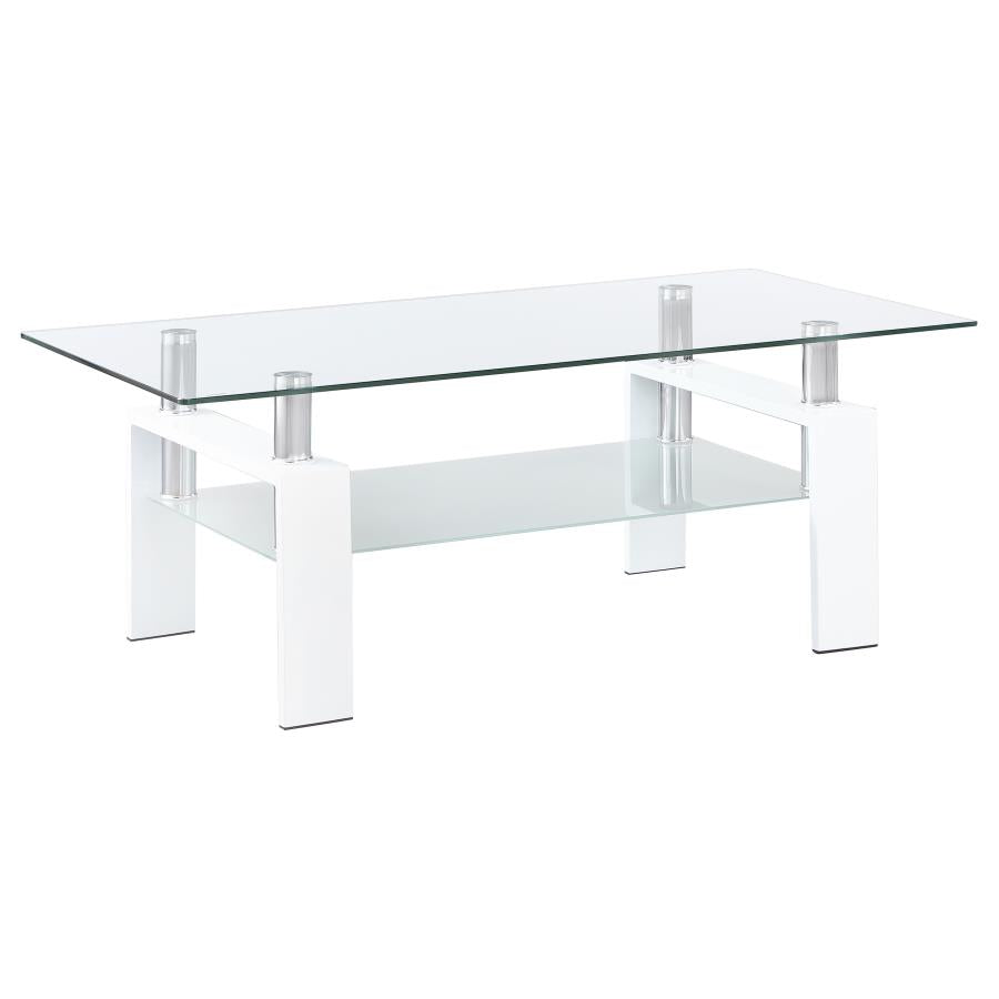 Dyer White Coffee Table