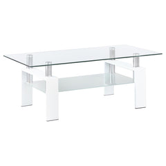 Dyer White Coffee Table