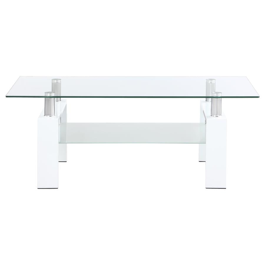Dyer White Coffee Table